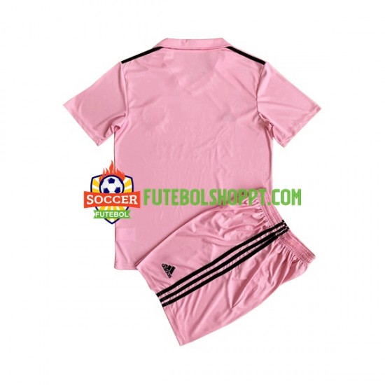 Camisola Júnior Inter Miami Principais Equipamento 2023 Manga Curta