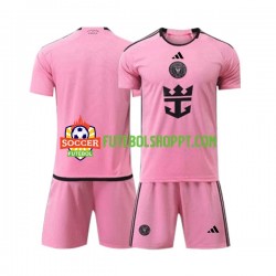 Camisola Júnior Inter Miami Principais Equipamento 2024 Manga Curta