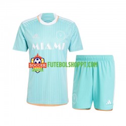 Camisola Júnior Inter Miami Terceiro Equipamento 2024-2025 Manga Curta