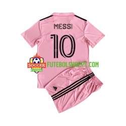 Camisola Júnior Inter Miami Lionel Messi 10 Principais Equipamento 2023 Manga Curta