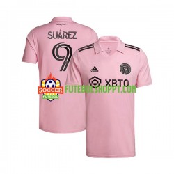 Camisola Homem Inter Miami Luis Suarez 9 Principais Equipamento 2023-2024 Manga Curta