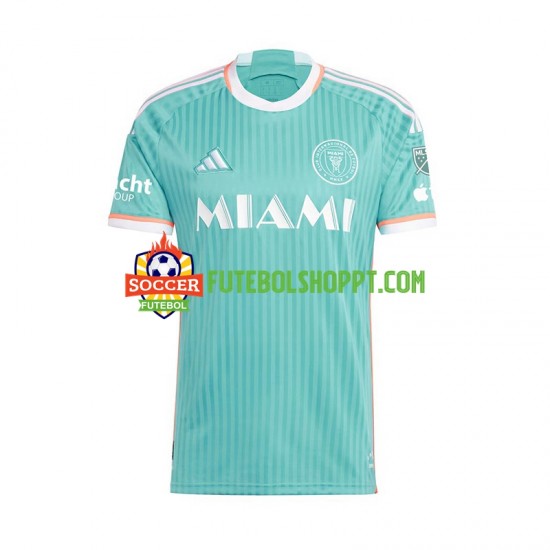 Camisola Homem Inter Miami Terceiro Equipamento 2024-2025 Manga Curta