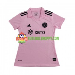 Camisola Mulher Inter Miami Principais Equipamento 2023-2024 Manga Curta