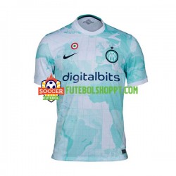 Camisola Homem Inter de Milão Alternativa Equipamento 2022-2023 Manga Curta