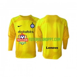 Camisola Homem Inter de Milão Guarda-redes Alternativa Equipamento 2022-2023 Manga Comprida