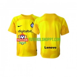 Camisola Homem Inter de Milão Guarda-redes Alternativa Equipamento 2022-2023 Manga Curta