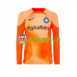 Camisola Homem Inter de Milão Guarda-redes Quarto Equipamento 2022-2023 Manga Comprida