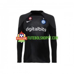 Camisola Homem Inter de Milão Guarda-redes Principais Equipamento 2022-2023 Manga Comprida