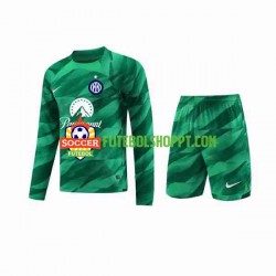 Camisola Júnior Inter de Milão Guarda-redes Alternativa Equipamento 2023-2024 Manga Comprida