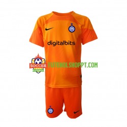 Camisola Júnior Inter de Milão Guarda-redes Quarto Equipamento 2022-2023 Manga Curta