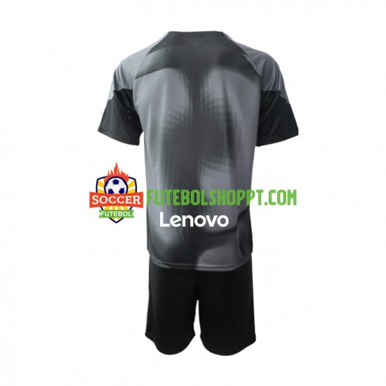 Camisola Júnior Inter de Milão Guarda-redes Principais Equipamento 2022-2023 Manga Curta