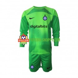 Camisola Júnior Inter de Milão Guarda-redes Terceiro Equipamento 2022-2023 Manga Comprida