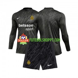 Camisola Júnior Inter de Milão Guarda-redes Terceiro Equipamento 2024-2025 Manga Comprida