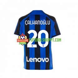 Camisola Homem Inter de Milão Hakan Calhanoglu 20 Principais Equipamento 2022-2023 Manga Curta