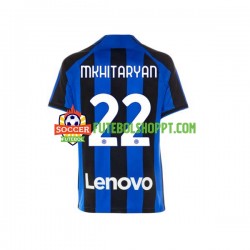 Camisola Homem Inter de Milão Henrikh Mkhitaryan 22 Principais Equipamento 2022-2023 Manga Curta