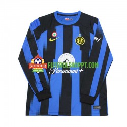 Camisola Homem Inter de Milão Principais Equipamento 2023-2024 Manga Comprida