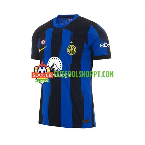 Camisola Homem Inter de Milão Principais Equipamento 2023-2024 Manga Curta