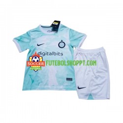 Camisola Júnior Inter de Milão Alternativa Equipamento 2022-2023 Manga Curta