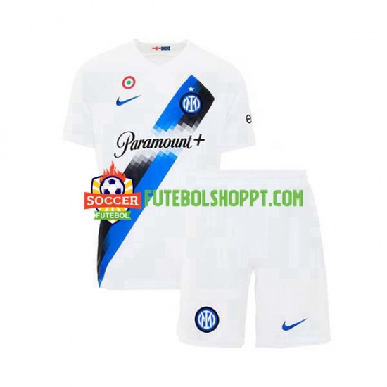 Camisola Júnior Inter de Milão Alternativa Equipamento 2023-2024 Manga Curta
