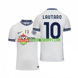 Camisola Homem Inter de Milão Lautaro 10 Alternativa Equipamento 2024-2025 Manga Curta