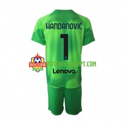 Camisola Júnior Inter de Milão Samir Handanovic 1 Guarda-redes Terceiro Equipamento 2022-2023 Manga Curta