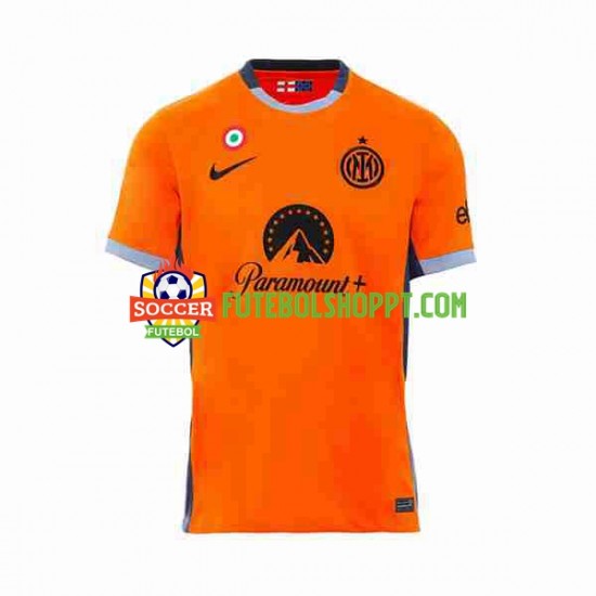 Camisola Homem Inter de Milão Terceiro Equipamento 2023-2024 Manga Curta