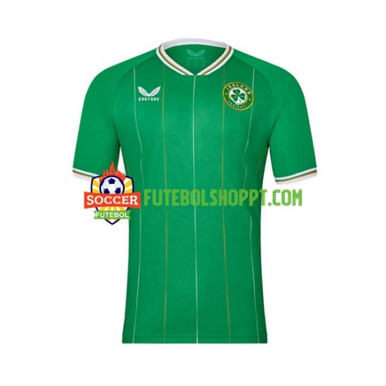 Camisola Homem Irlanda Principais Equipamento 2023 Manga Curta