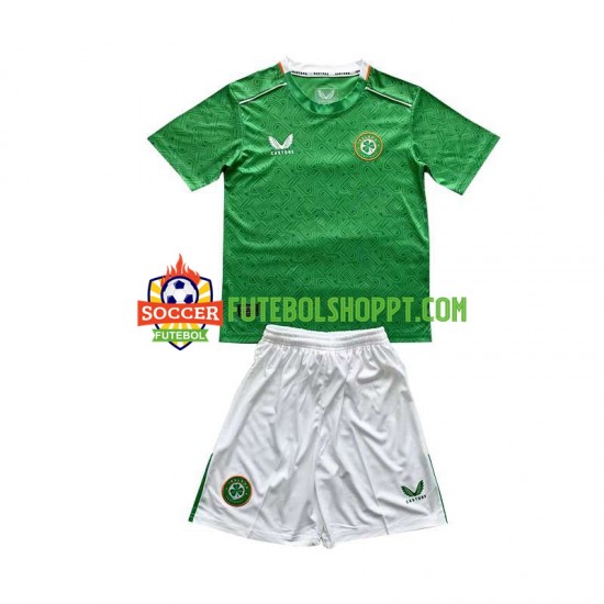 Camisola Júnior Irlanda Principais Equipamento 2024 Manga Curta