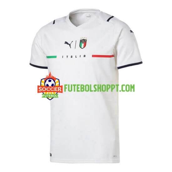 Camisola Homem Itália Alternativa Equipamento 2021-2022 Manga Curta