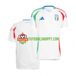 Camisola Homem Itália Alternativa Equipamento Euro 2024 Manga Curta
