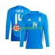 Camisola Homem Itália Chiesa 14 Principais Equipamento Euro 2024 Manga Comprida