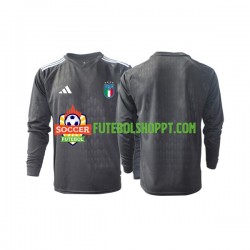 Camisola Homem Itália Guarda-redes Alternativa Equipamento 2023 Manga Comprida