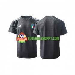 Camisola Homem Itália Guarda-redes Alternativa Equipamento 2023 Manga Curta