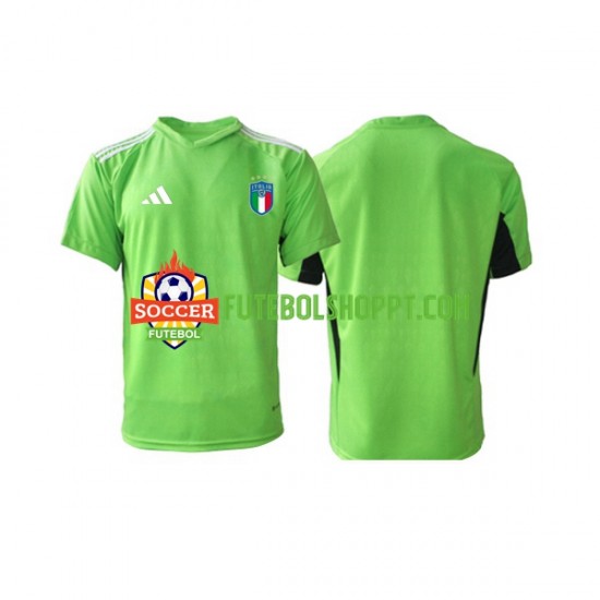 Camisola Homem Itália Guarda-redes Principais Equipamento 2023 Manga Curta