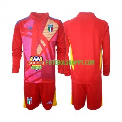 Camisola Júnior Itália Guarda-redes Terceiro Equipamento Euro 2024 Manga Comprida
