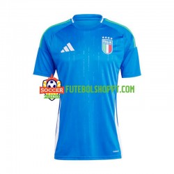Camisola Homem Itália Principais Equipamento Euro 2024 Manga Curta