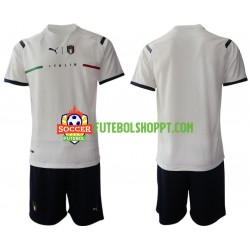 Camisola Júnior Itália Alternativa Equipamento 2021-2022 Manga Curta