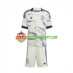 Camisola Júnior Itália Alternativa Equipamento 2023 Manga Curta
