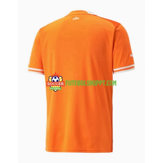 Camisola Homem Costa do Marfim Principais Equipamento 2022 Manga Curta