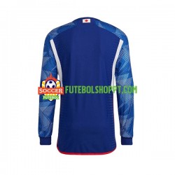 Camisola Homem Japão _(1) Principais Equipamento Copa do Mundo 2022 Manga Comprida