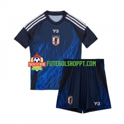 Camisola Júnior Japão Principais Equipamento 2024 Manga Curta
