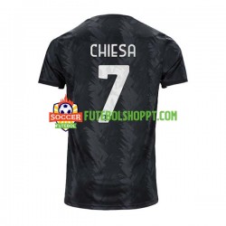 Camisola Homem Juventus Chiesa 7 Alternativa Equipamento 2022-2023 Manga Curta