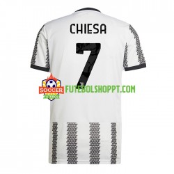 Camisola Homem Juventus Chiesa 7 Principais Equipamento 2022-2023 Manga Curta