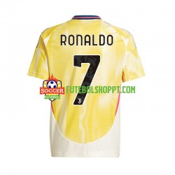 Camisola Homem Juventus Cristiano Ronaldo 7 Alternativa Equipamento 2024-2025 Manga Curta