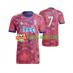 Camisola Homem Juventus Federico Chiesa 7 Terceiro Equipamento 2022-2023 Manga Curta