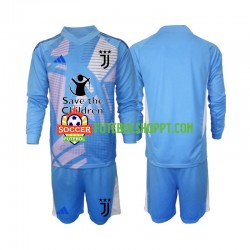Camisola Júnior Juventus Guarda-redes Principais Equipamento 2024-2025 Manga Comprida