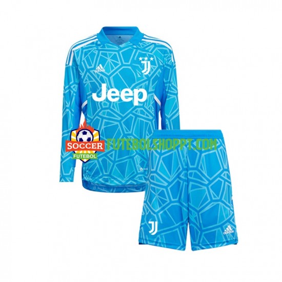 Camisola Júnior Juventus Guarda-redes Terceiro Equipamento 2022-2023 Manga Comprida