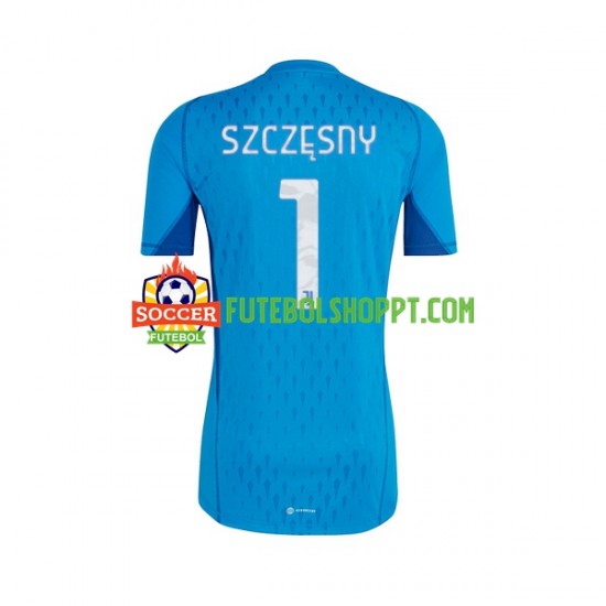 Camisola Homem Juventus Wojciech Szczesny 1 Guarda-redes Principais Equipamento 2023-2024 Manga Curta