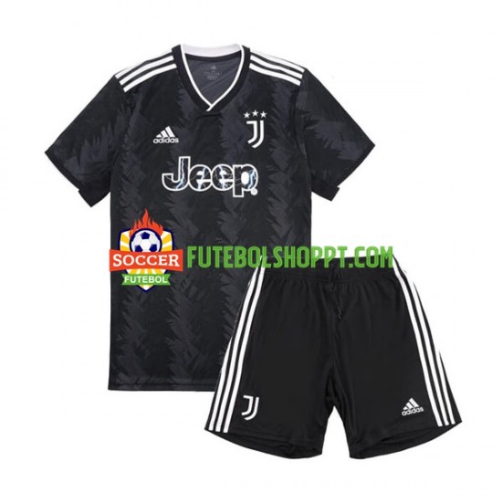 Camisola Júnior Juventus Alternativa Equipamento 2022-2023 Manga Curta