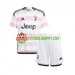 Camisola Júnior Juventus Alternativa Equipamento 2023-2024 Manga Curta